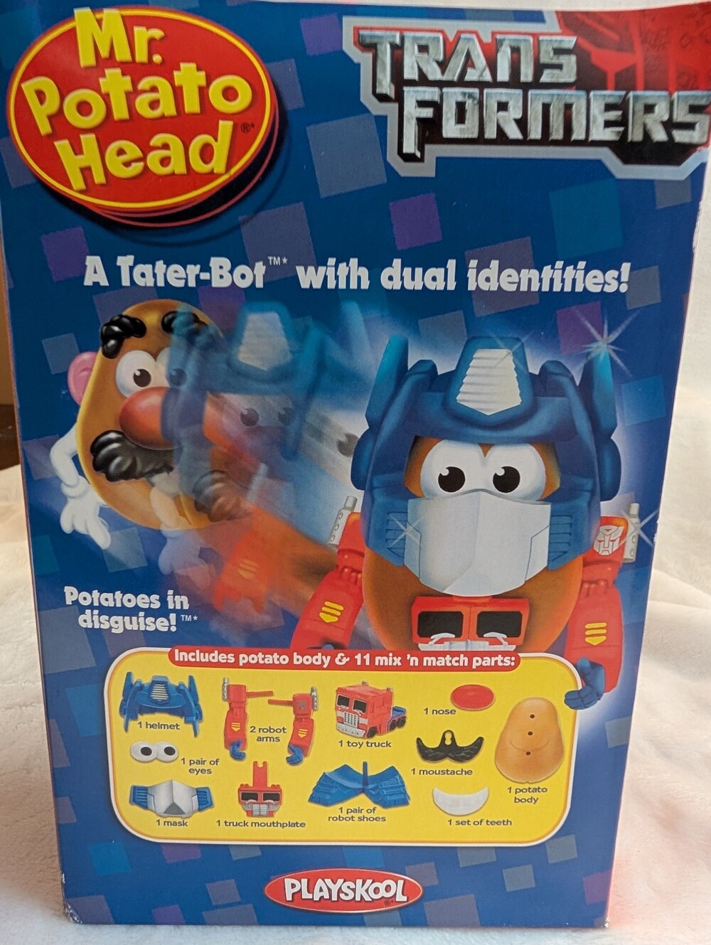 Mr. Potato Head Transformers Figures; Optimash Prime And Bumble Spud - Picture 4 of 6
